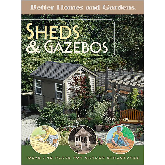 Black and Decker Complete Guide to Sheds in the Books department