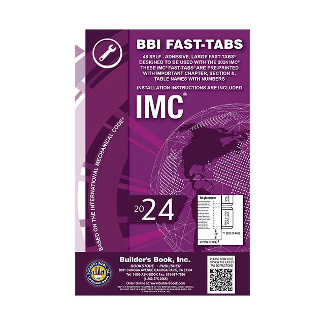 Buy 2024 International Plumbing Code (IPC) Fast-Tabs | Buildersbook.com