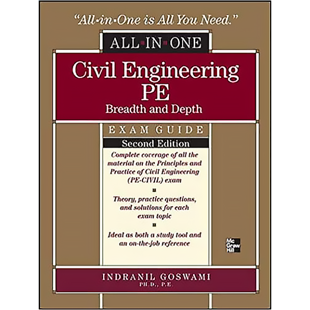 Practice Exam For The Civil PE Exam: BREADTH + CONSTRUCTION DEPTH