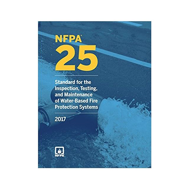 Buy NFPA 25, Standard For The Inspection, Testing, And Maintenance Of ...