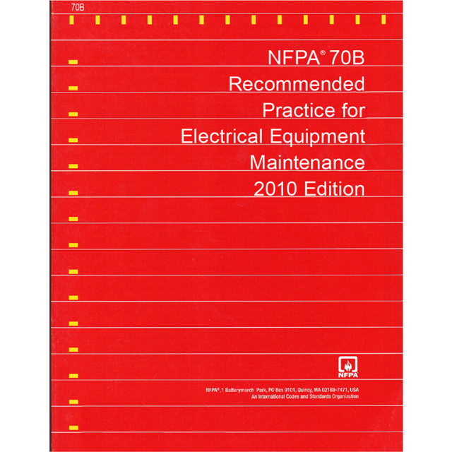 Buy NFPA 70B, Standard For Electrical Equipment Maintenance 2023 ...