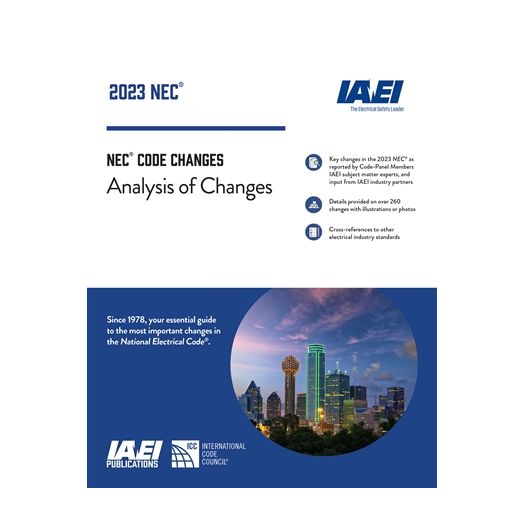 Analysis of Changes, 2023 NEC