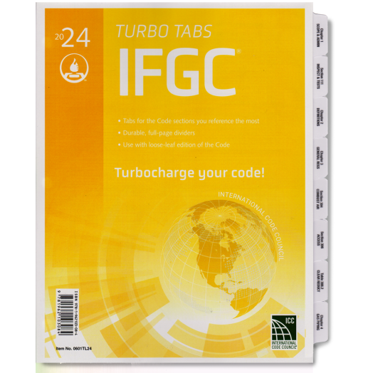 ICC International Codes CODES STANDARDS   2024 Ifgc Turbotabbed 