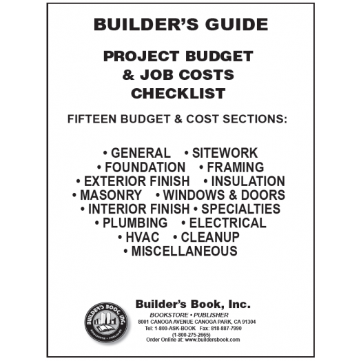 Construction Cost Estimating Books | Builder's Book, Inc.Bookstore