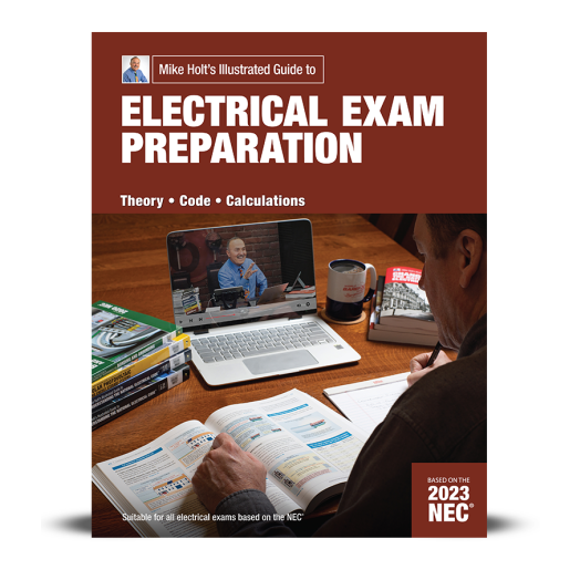 Mike Holt's 2023 Electrical Exam Preparation textbook