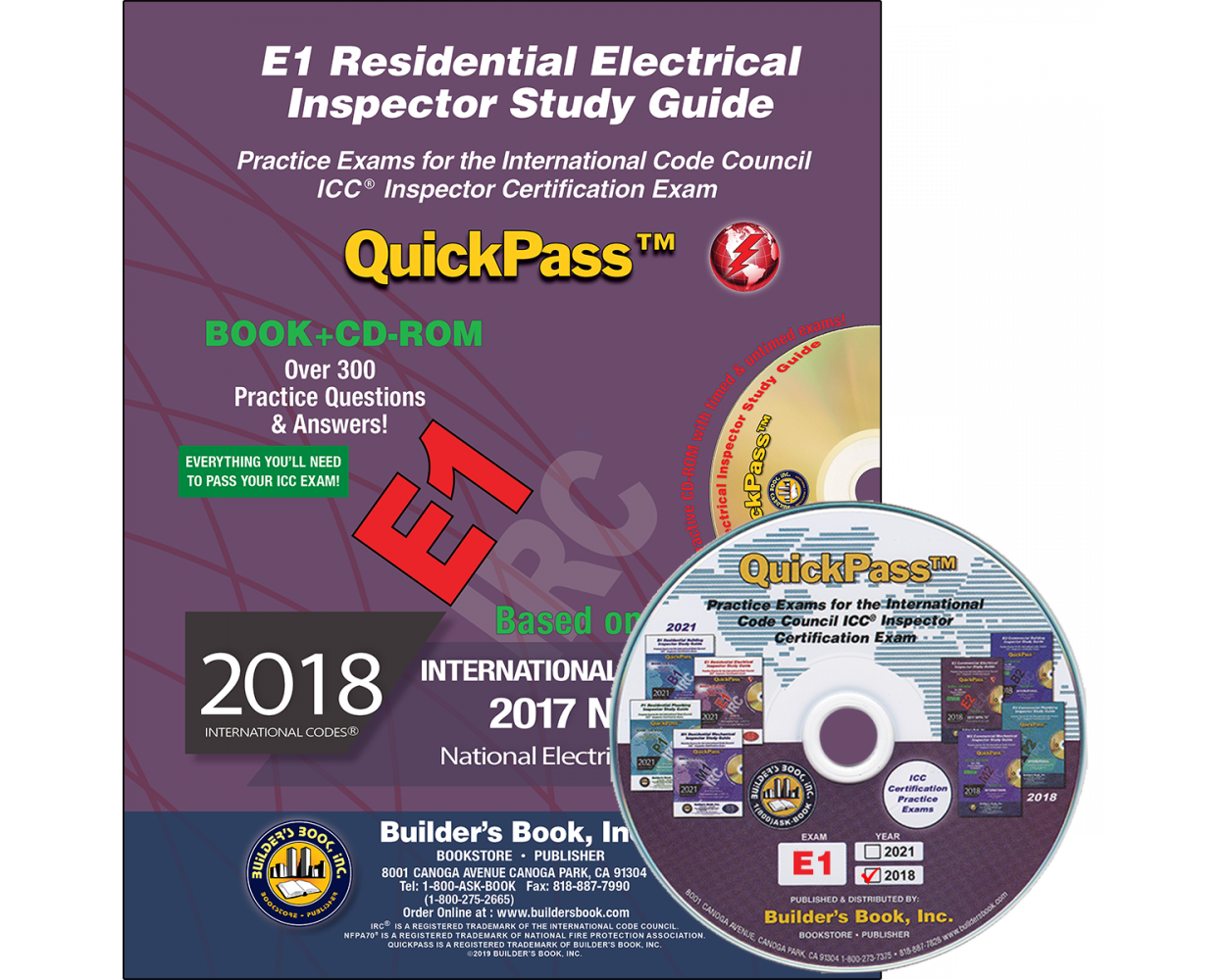 E1 Residential Electrical Inspector Quickpass Study Guide Based On 18 Irc 17 Nec