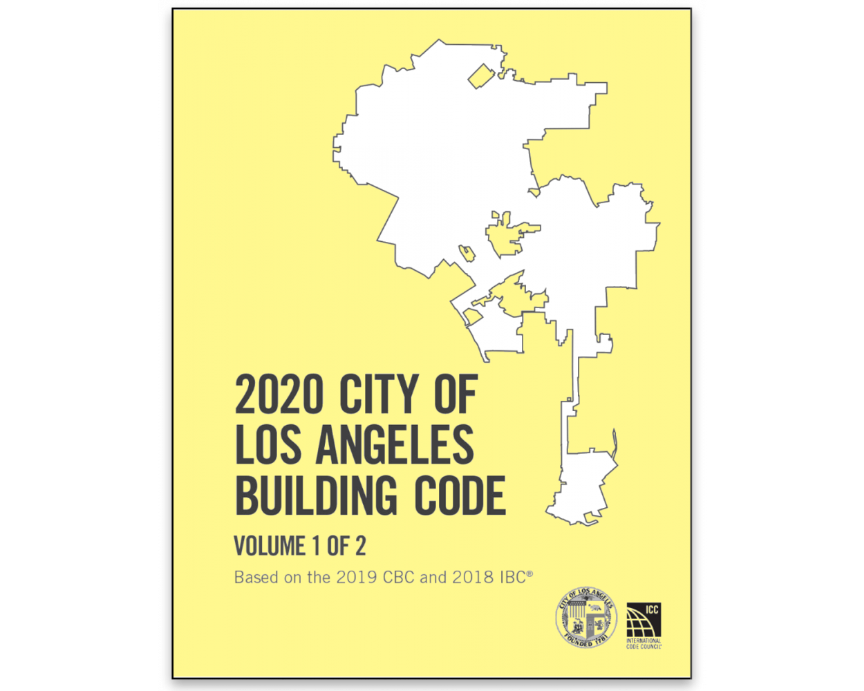 2020 City of Los Angeles Building Code (2 Volumes) Amendments only