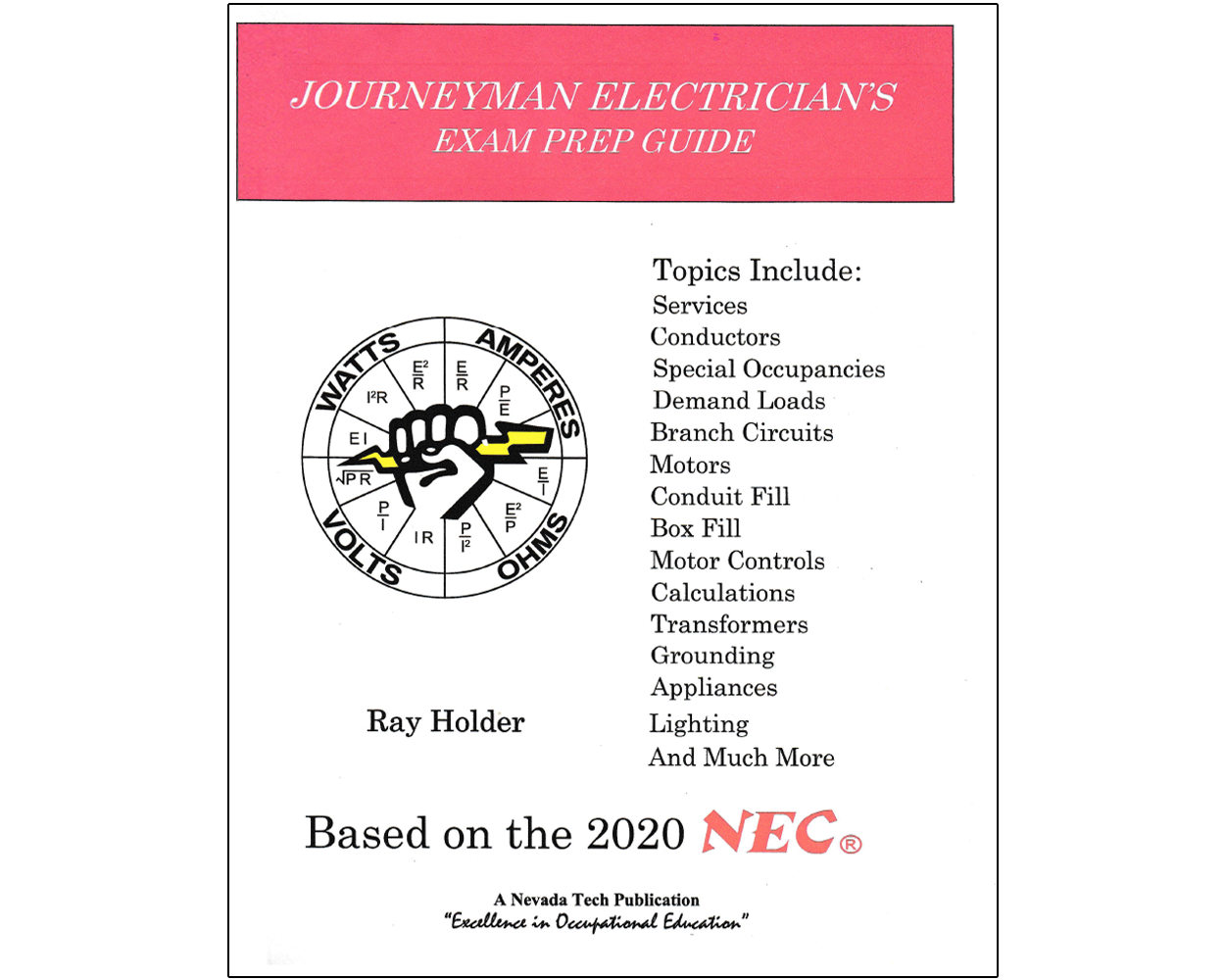 2020 Journeyman Electrician’s Exam Prep Guide By Ray Holder