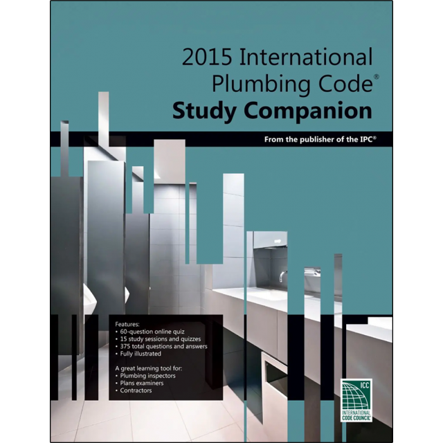 2015 International Plumbing Code QuickCard based on 2015 IPC Builder