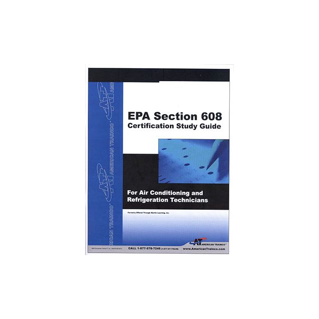 Technician's Guide & Workbook For EPA 608 Test