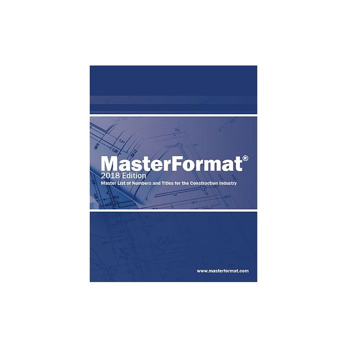 Masterformat 2016 free download