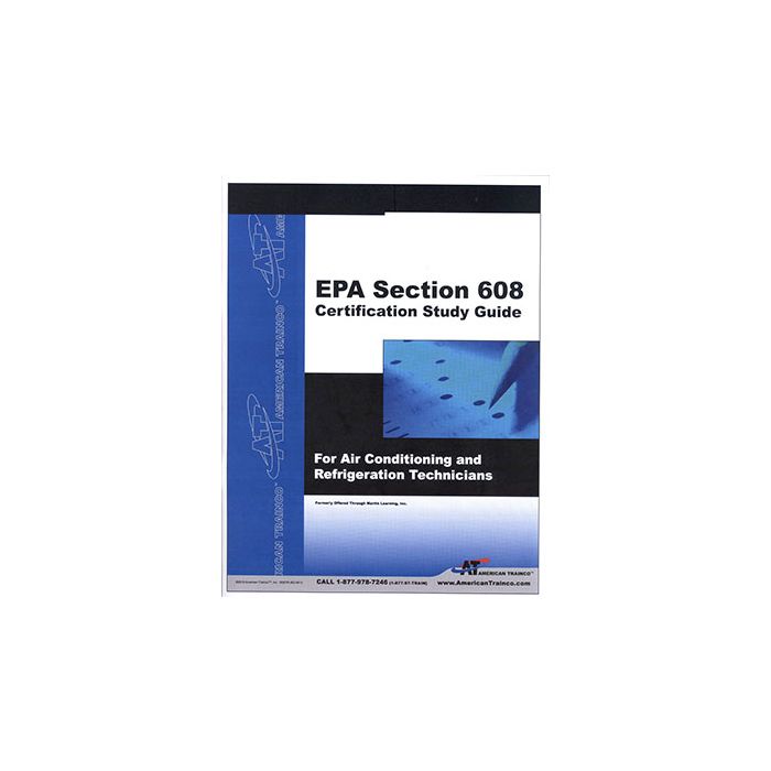 EPA Section 608 Certification Study Guide: Builder #39 s Book Inc Bookstore