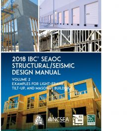 2018 Ibc Seaoc Structural Seismic Design Manual Volume 2 Examples For Light Frame Tilt Up And Masonry Buildings
